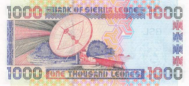 Sierra Leone p24a 1000 Leones 2002